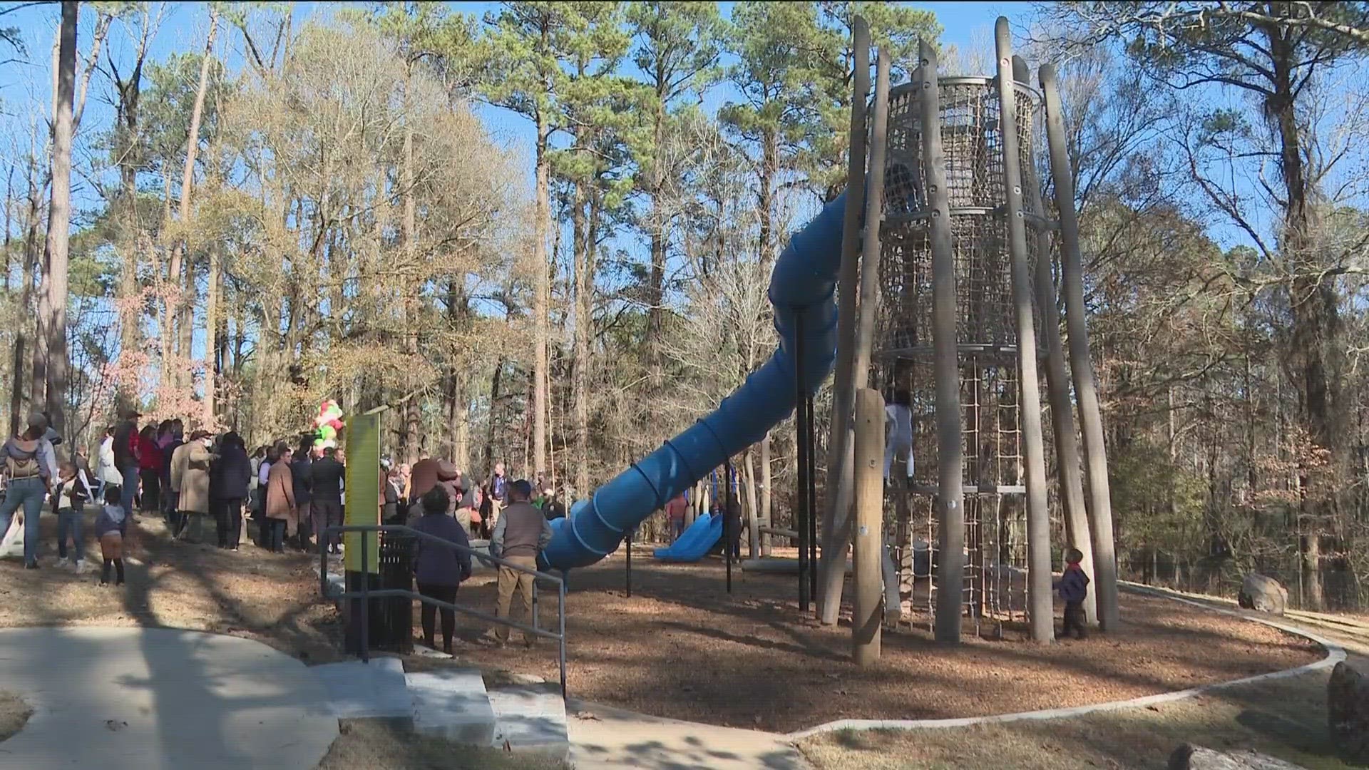 The new park is located on Danforth Road Southwest in Atlanta.
