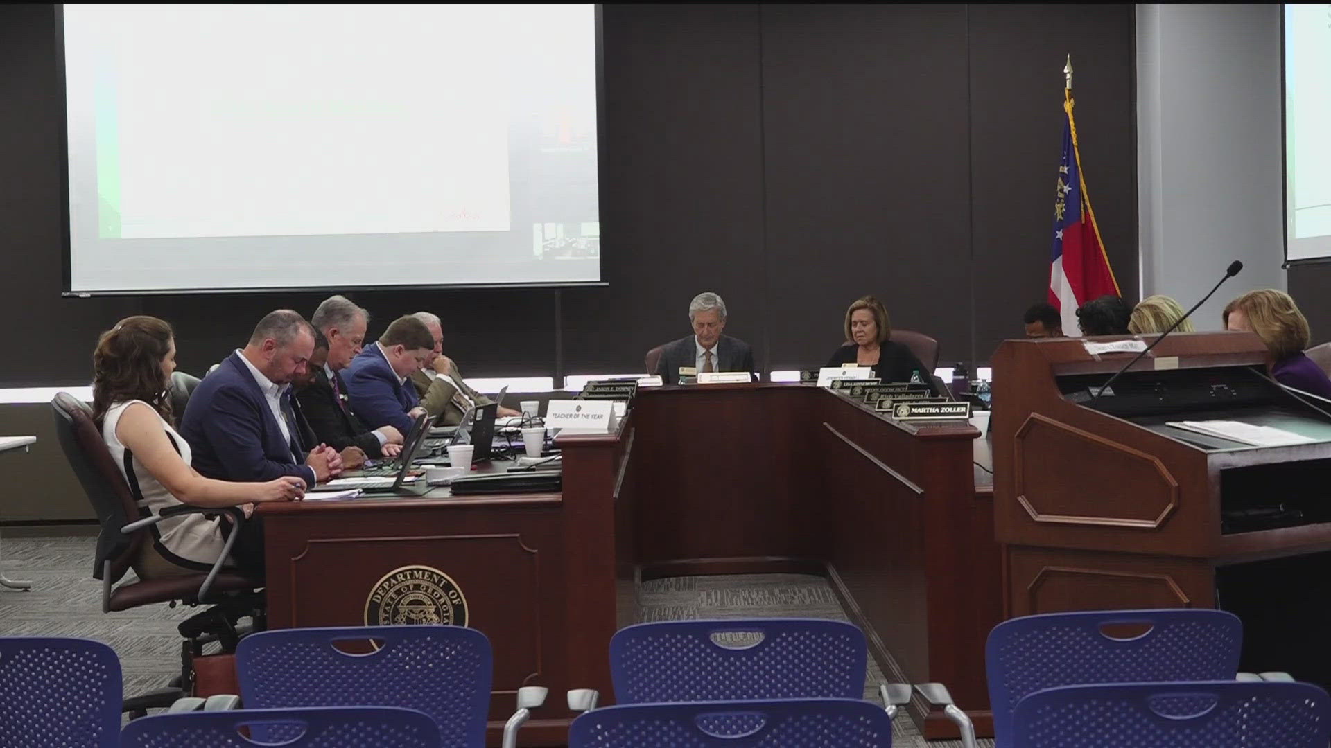 The State Board of Education is taking its first steps to help Barrow County Schools move forward following the tragic shooting at Apalachee High School