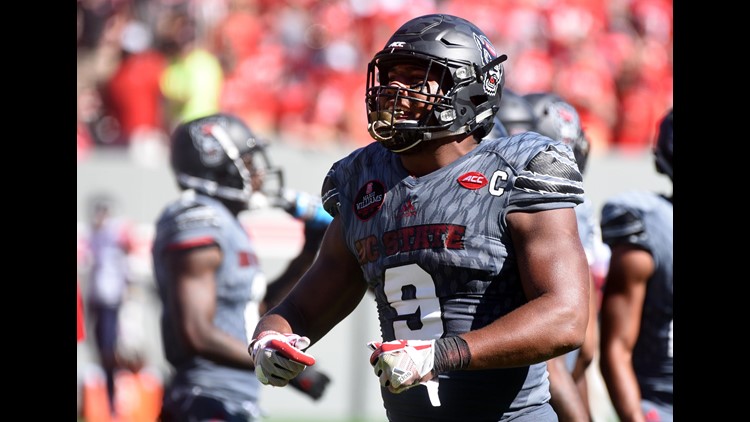 He's been back': Bradley Chubb records game-sealing sack in