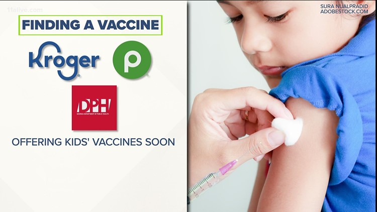 Vaccine for kids in Georgia | Where to find it