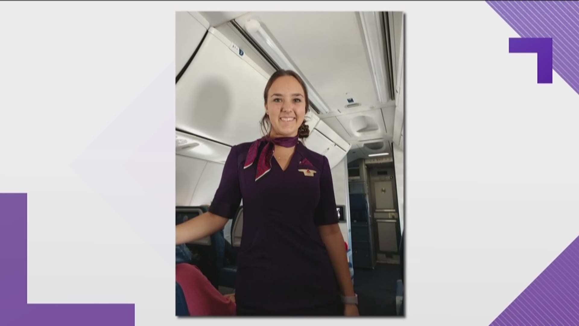 Pierce Vaughan is a flight attendant for Delta and was scheduled to work Christmas Eve and Christmas Day. So her father, Hal, decided he would spend the holiday in the sky with her.