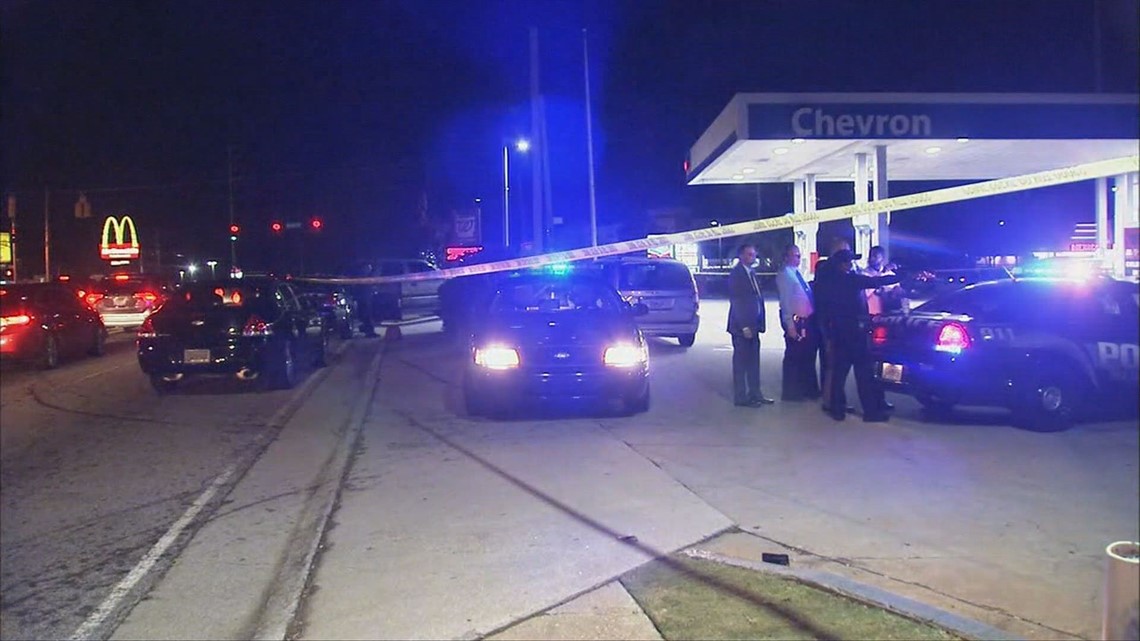 Police search for suspect after fatal shooting at gas station | 11alive.com