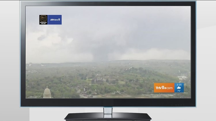 Tornado in Arkansas, system moving to Georgia