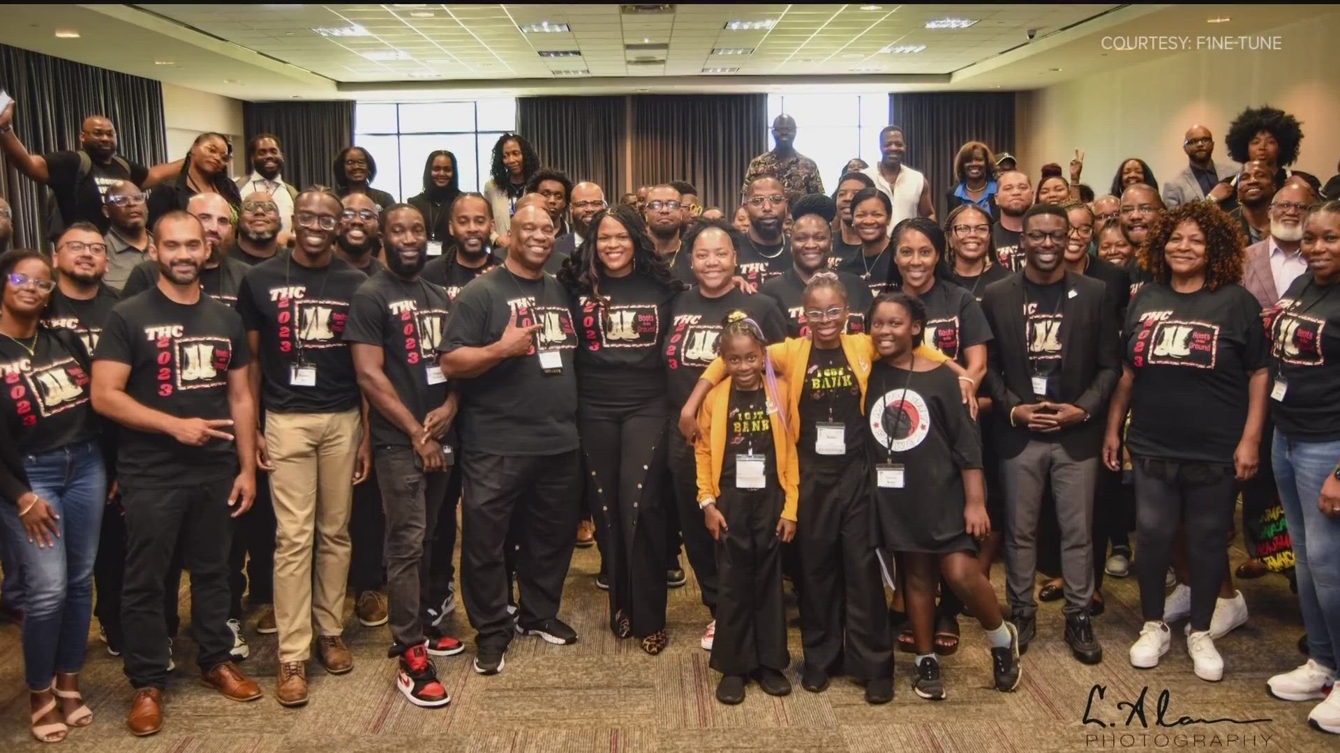 A conference focused on helping young Black male students succeed in life is taking the boots on the ground approach.