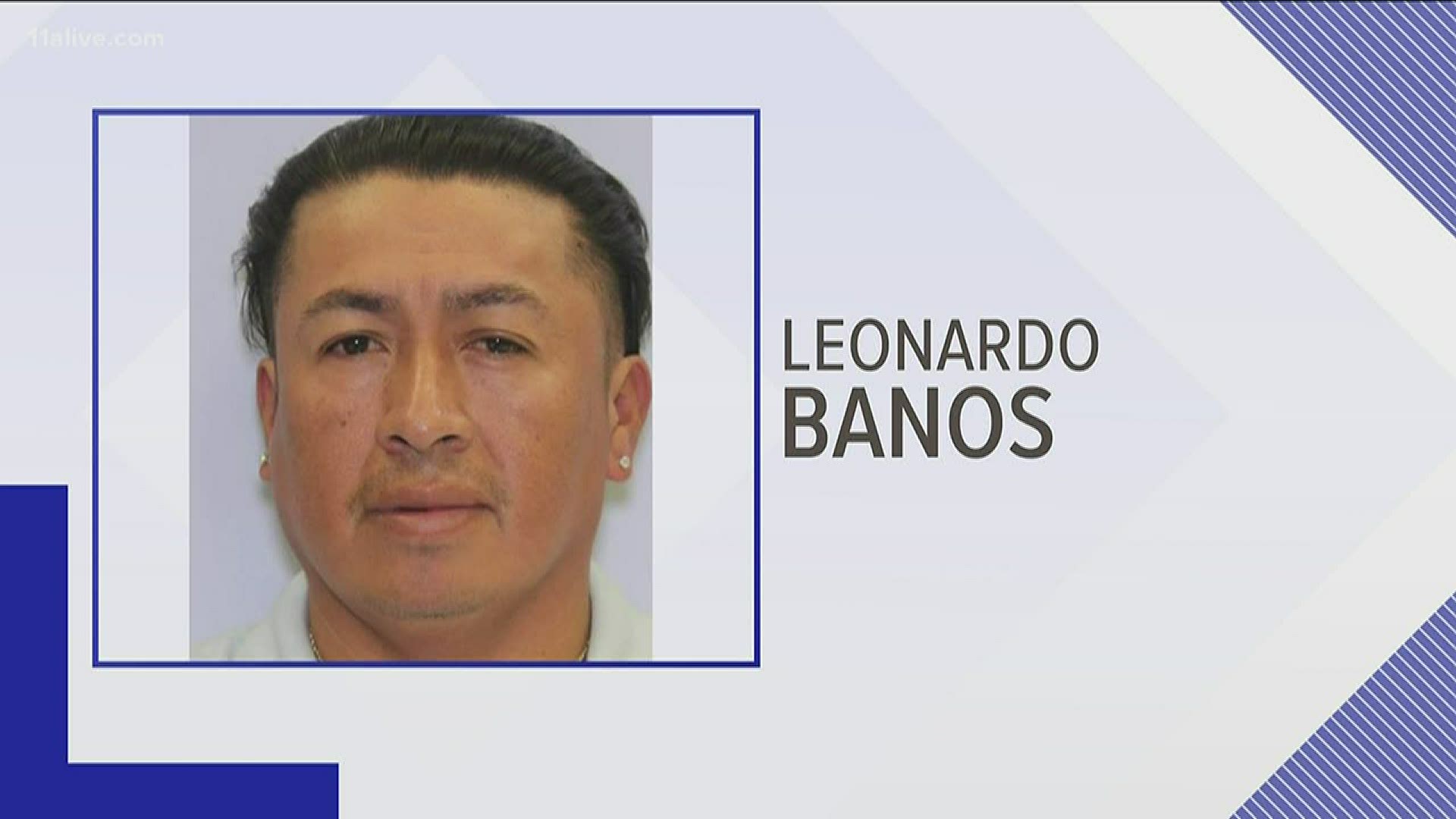 Leonardo Banos is accused of hitting a bicyclist and driving away. The victim ultimately died.