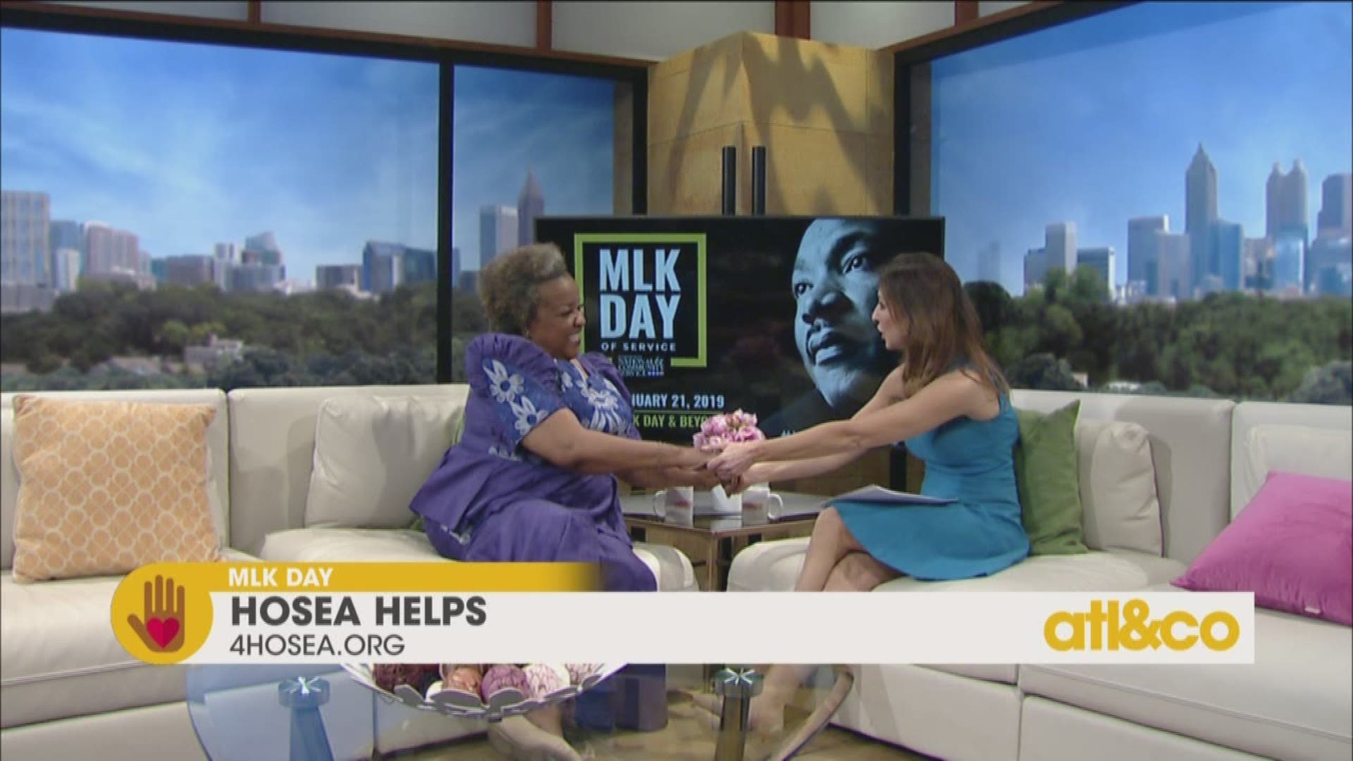 Elizabeth Omilami from non-profit Hosea Helps joins us on Martin Luther King, Jr. Day on 'Atlanta & Company'