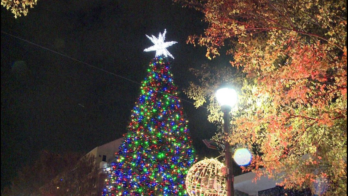 Annual tree lighting kicks off Christmas season at Atlanta Station