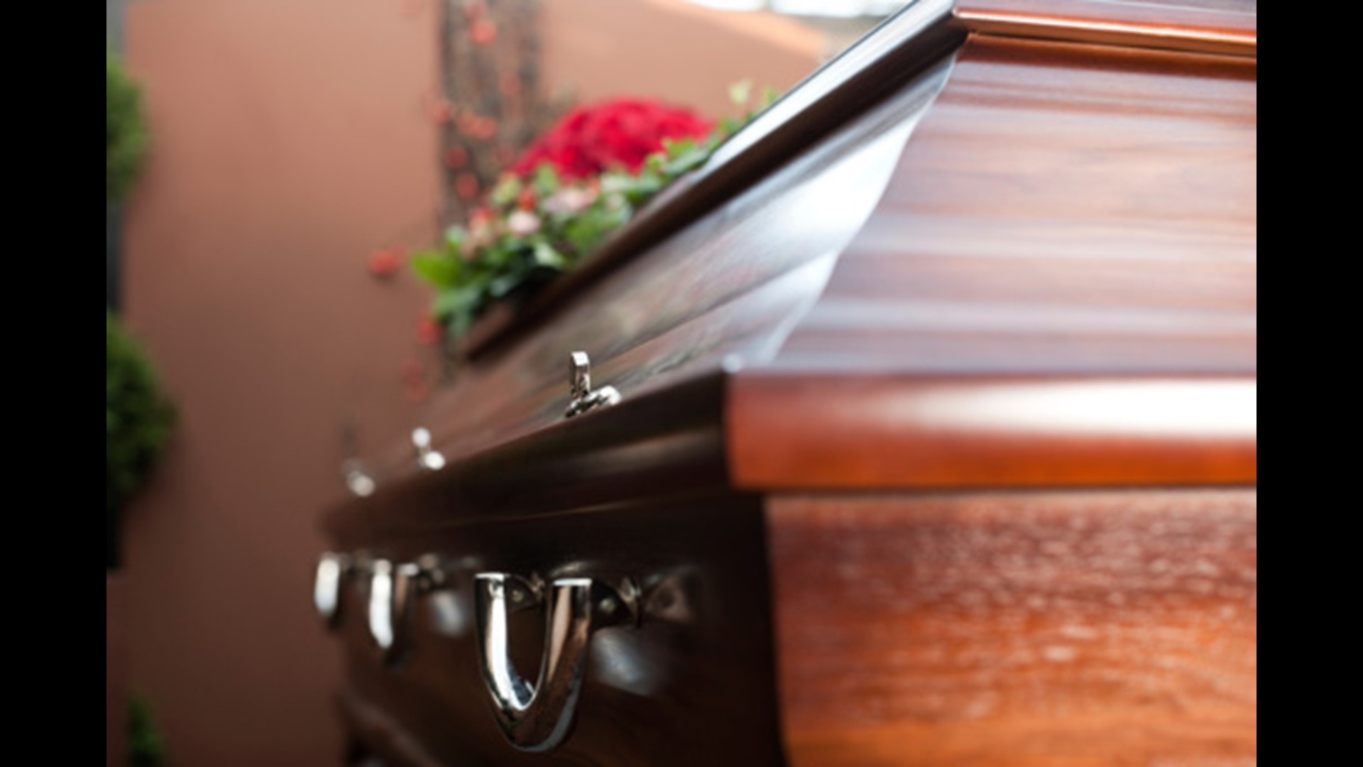 Someone's trying to sell a 'used' coffin on Facebook