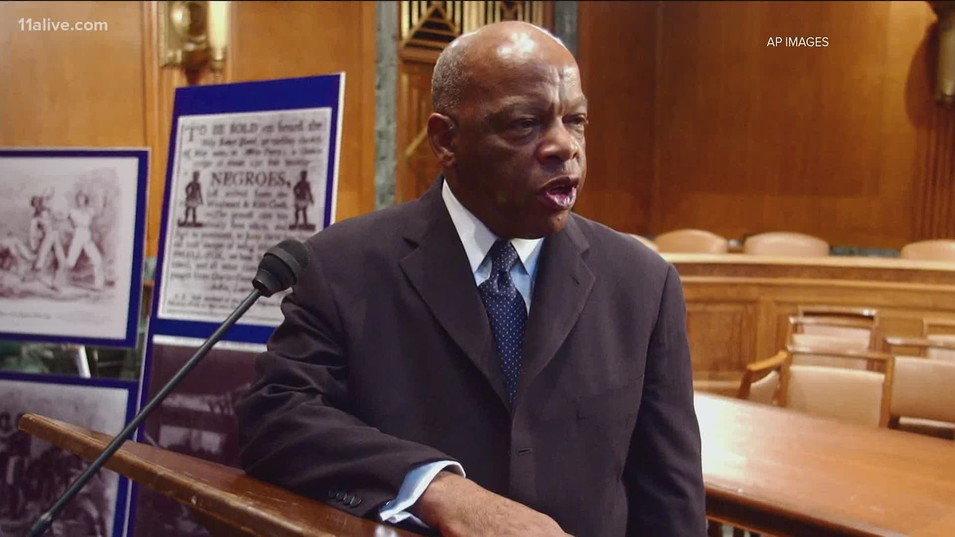 Rep. John Lewis passed away Friday evening in Atlanta.  The civil rights leader and Georgia democrat serving the people of the 5th district was 80.