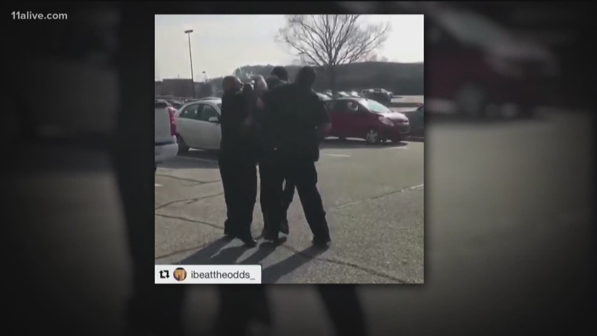 A video of a former NFL player being arrested by Henry County Police Officers is quickly picking up steam online.