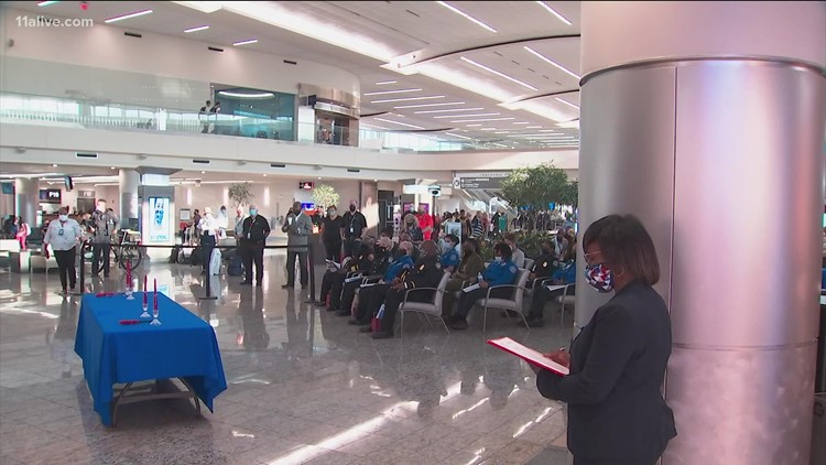 Atlanta's Hartsfield-Jackson International Airport holds ceremony dedicated to 9/11 victims