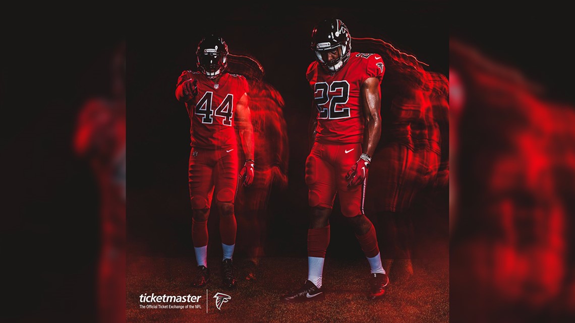 LOOK: Falcons to wear Color Rush jerseys for first time Thursday night ...