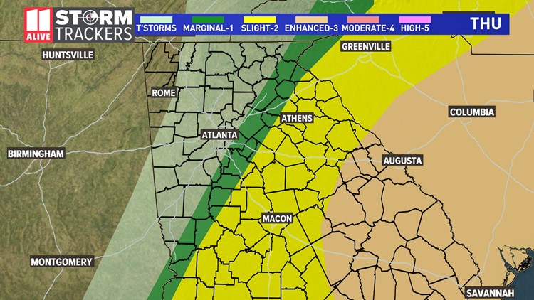 Severe Weather In North Georgia Live Storm Updates 11alive Com