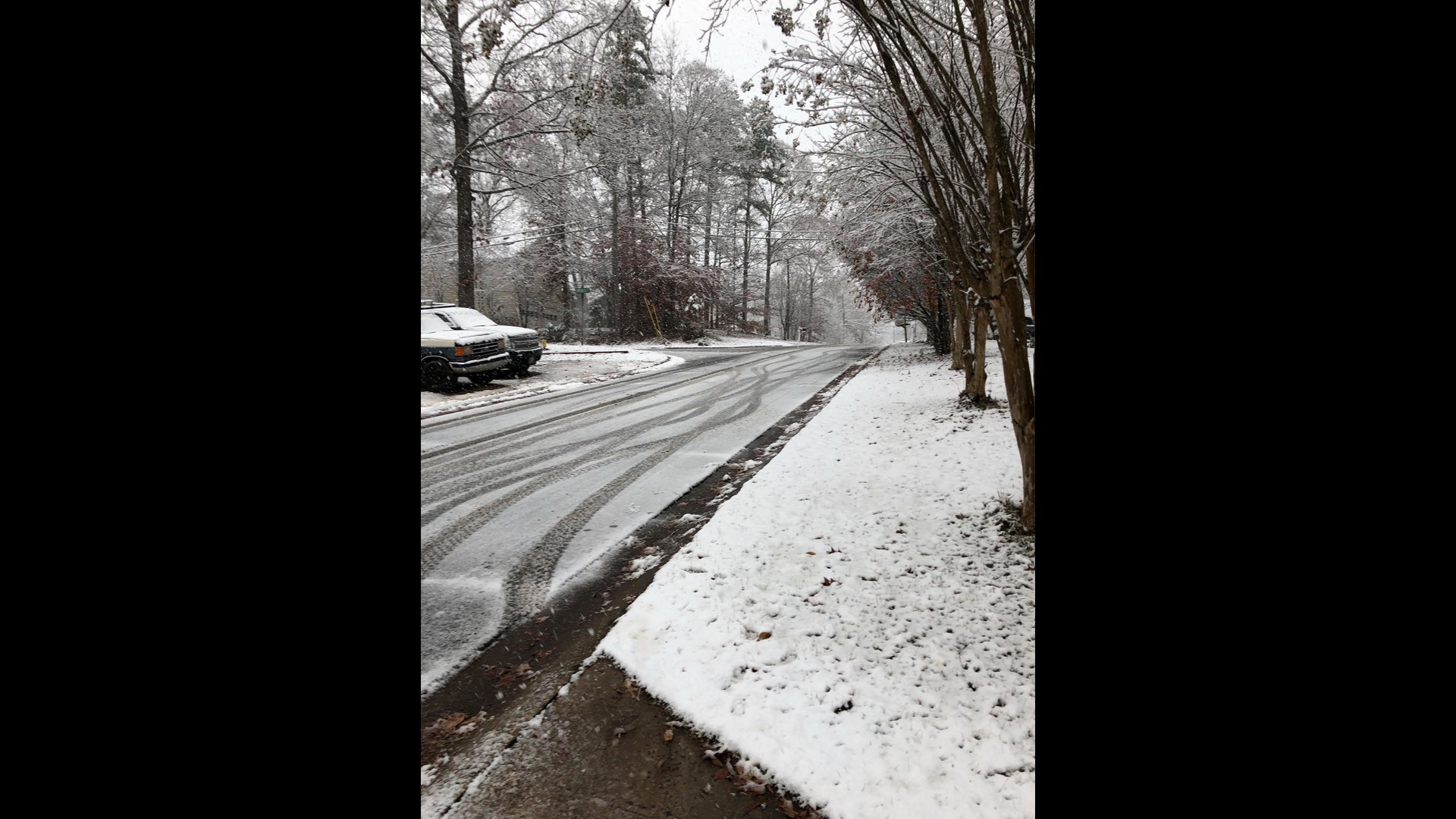 PHOTOS Snow in 2017!