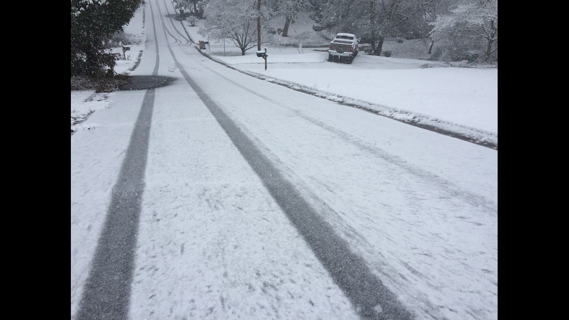 PHOTOS Snow in 2017!