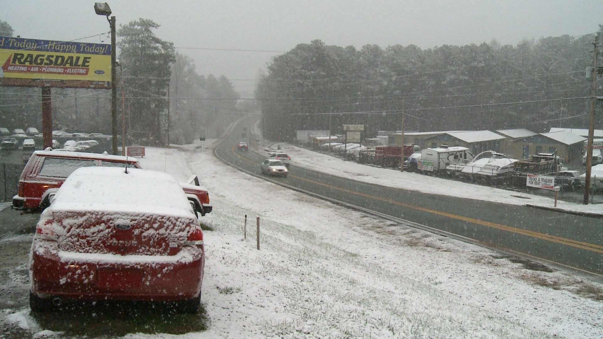 PHOTOS Snow in 2017!