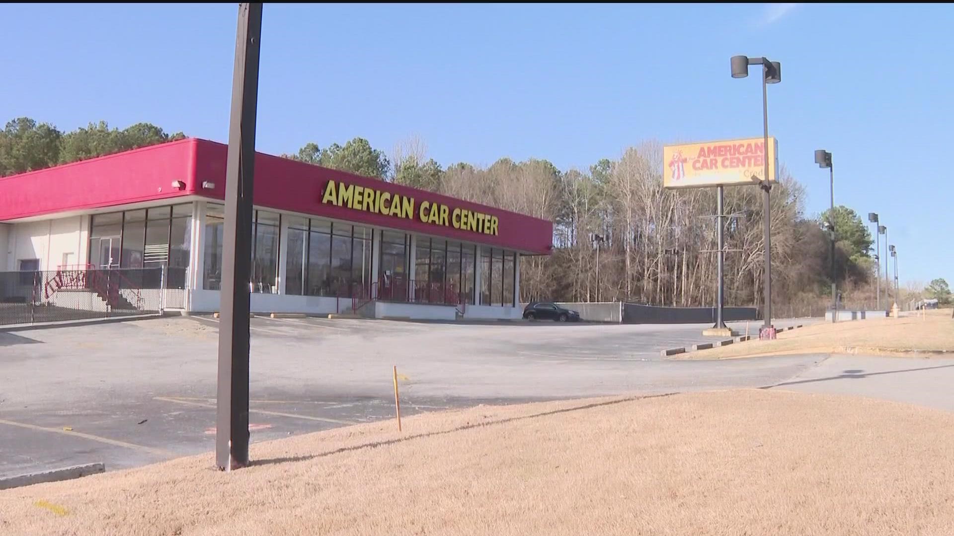 11Alive visited the Chamblee location Tuesday and spotted cars being hauled off the lot.