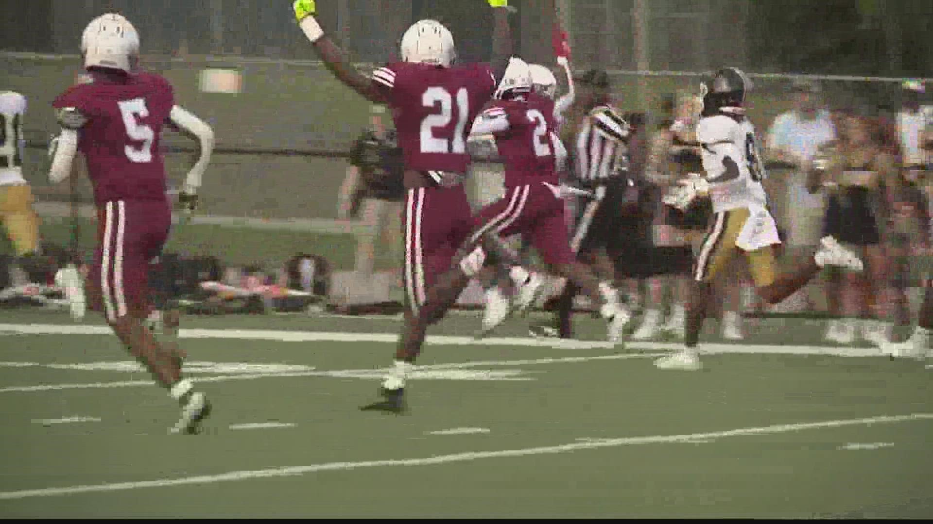 Carrollton vs. South Paulding high school football August 26