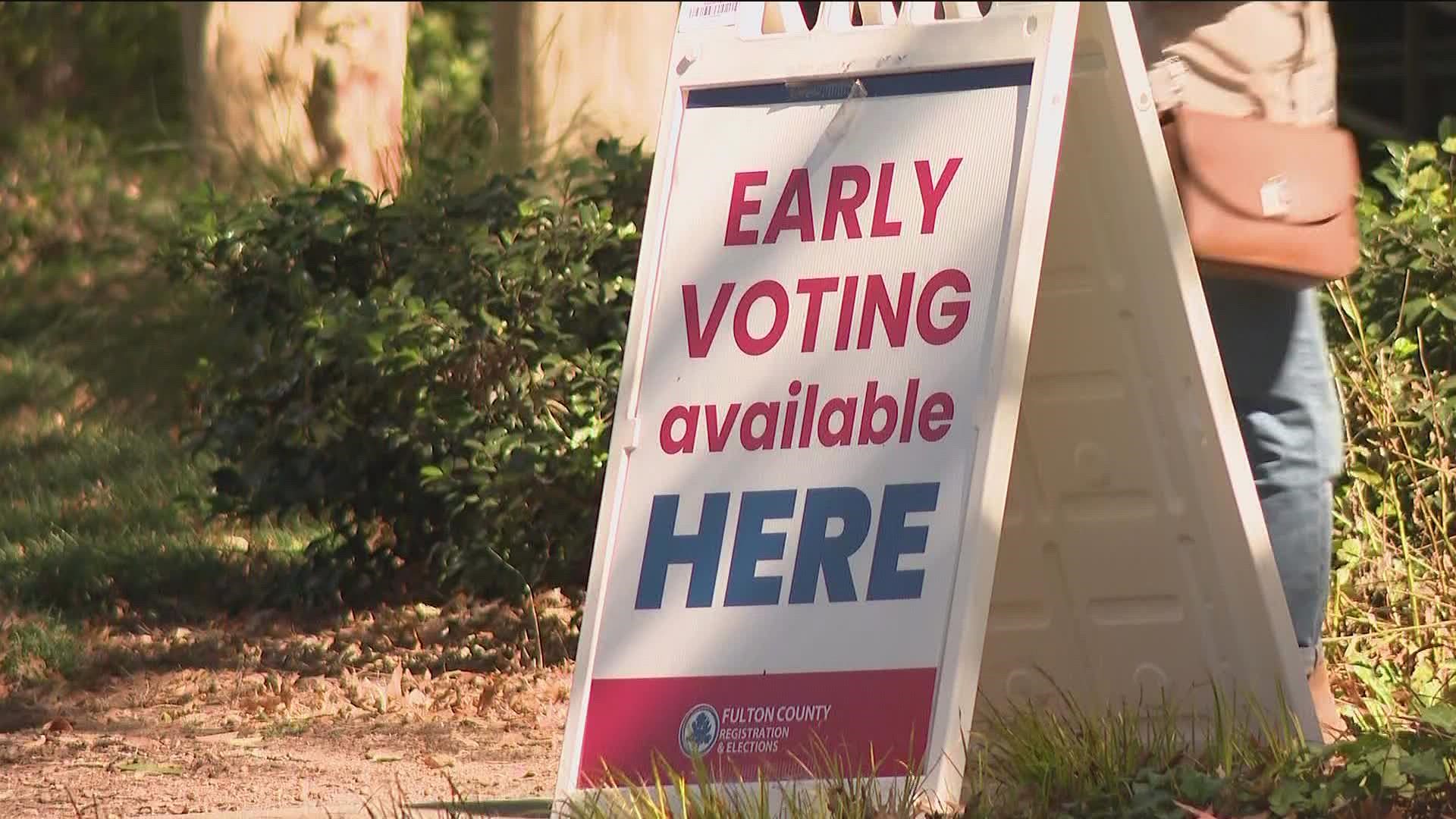 Georgia is already shattering the state record when it comes to early voting this election cycle.