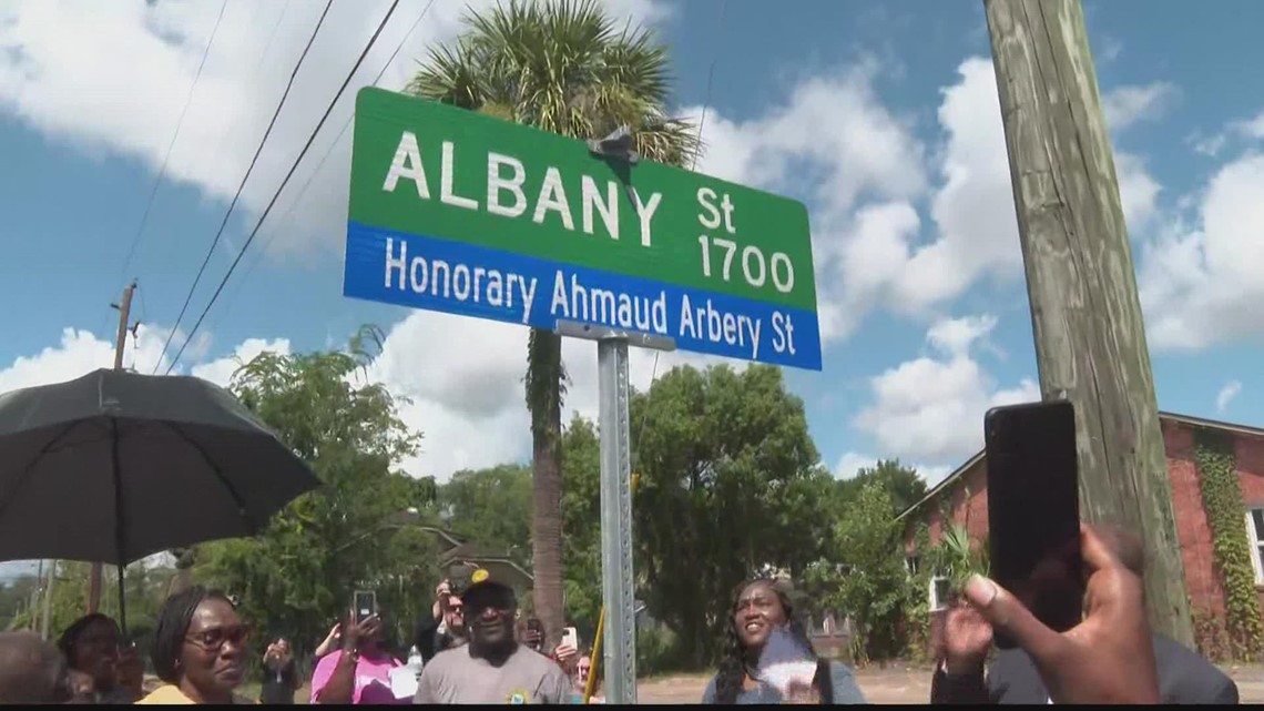 Brunswick named street in honor of Ahmaud Arbery day after end of hate crimes case