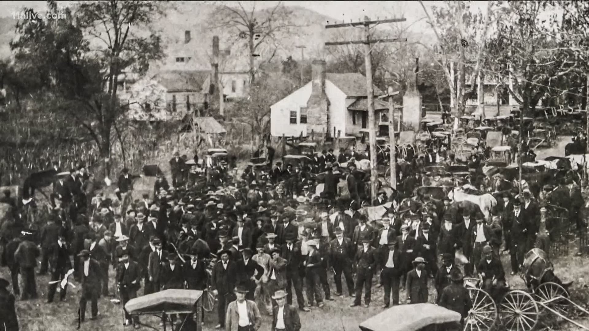 In 1912, Forsyth County forced its Black residents out and stayed nearly all-white for 75 years. Soon, a marker will memorialize the lynching that started it all.