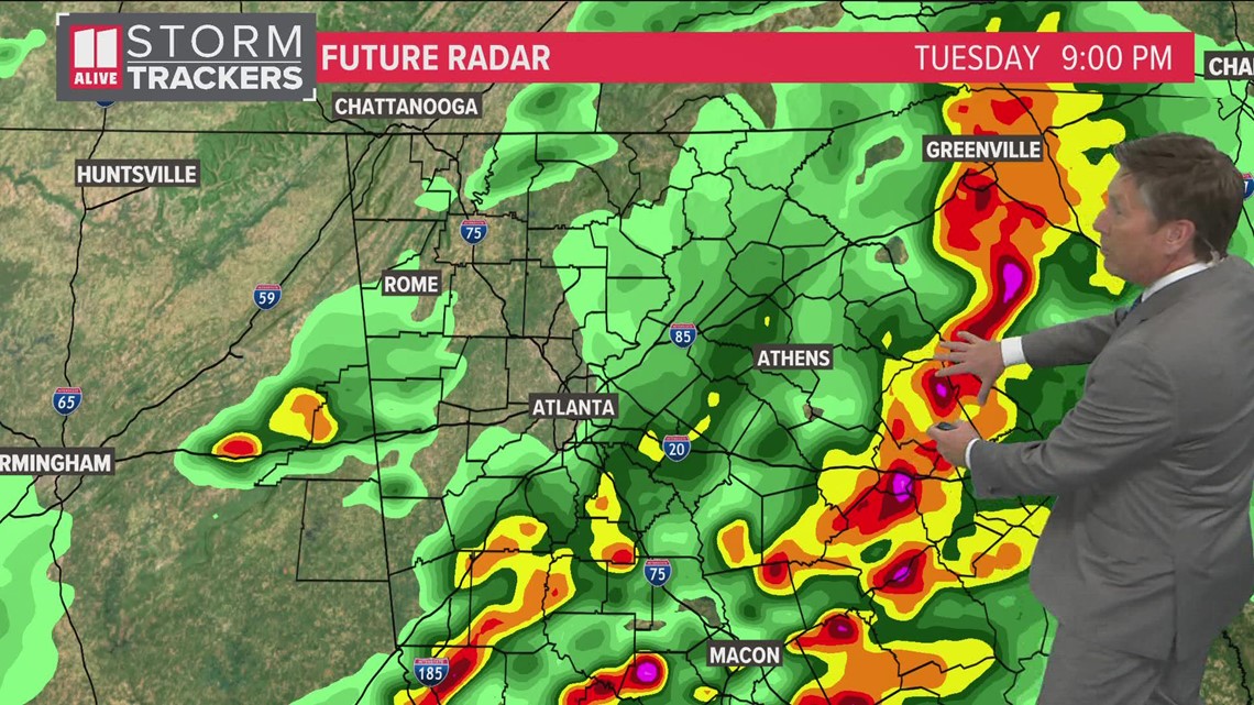 Tracking Storms Across Metro Atlanta 