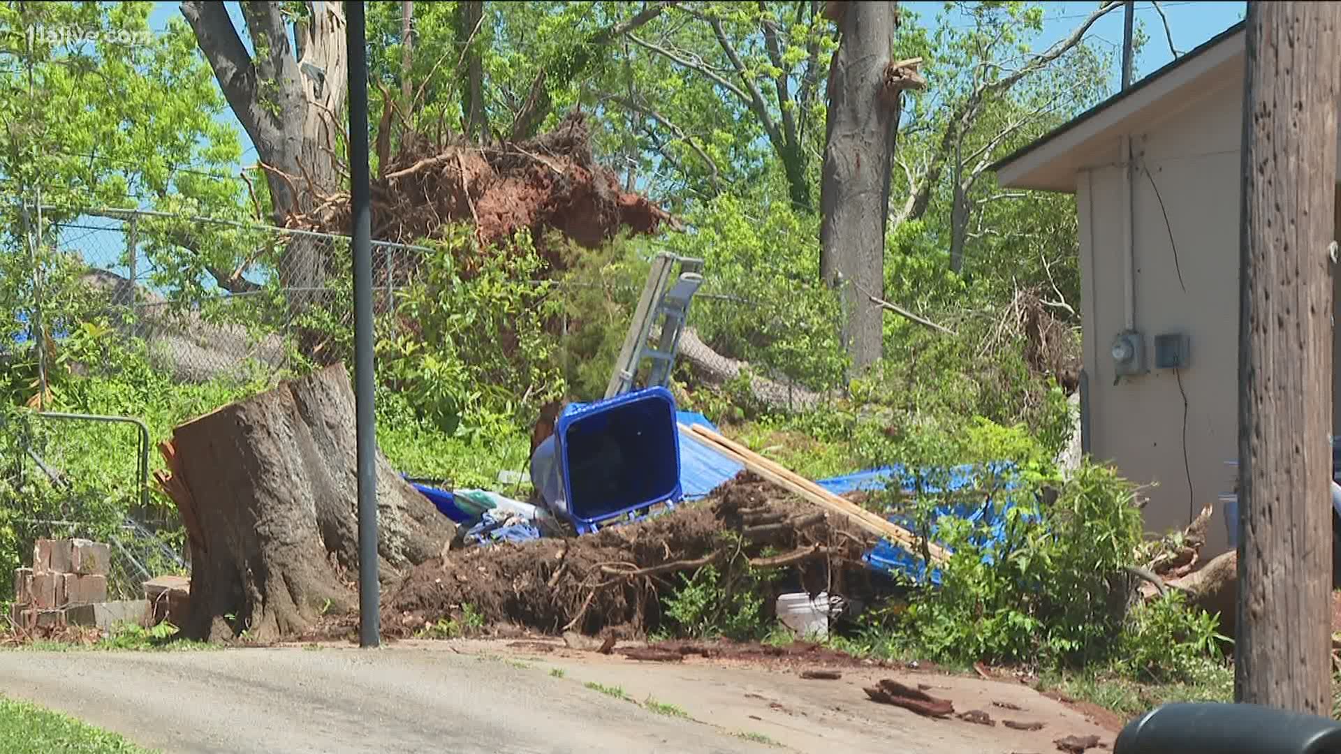 The damage right after an EF-4 tornado hit Newnan was devastating, six weeks later the efforts to rebuild are well underway.