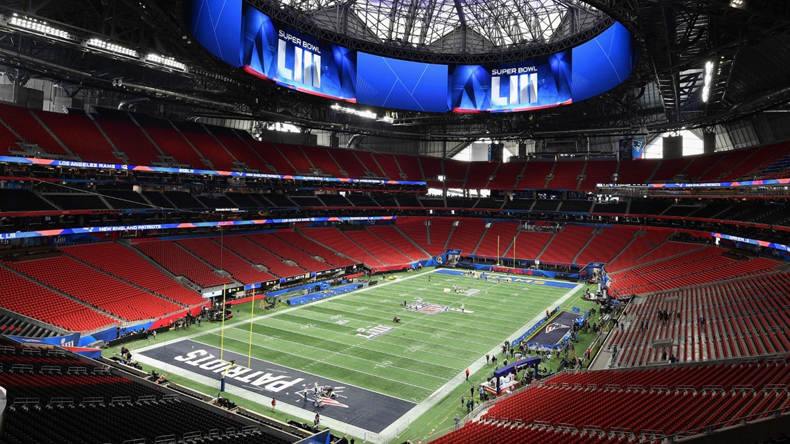 Todd Gurley II in action during the Super Bowl LIII at Mercedes-Benz  Stadium on February 3, 2019 in Atlanta, GA, USA. The New England Patriots  defeats the Los Angeles Rams 13 to