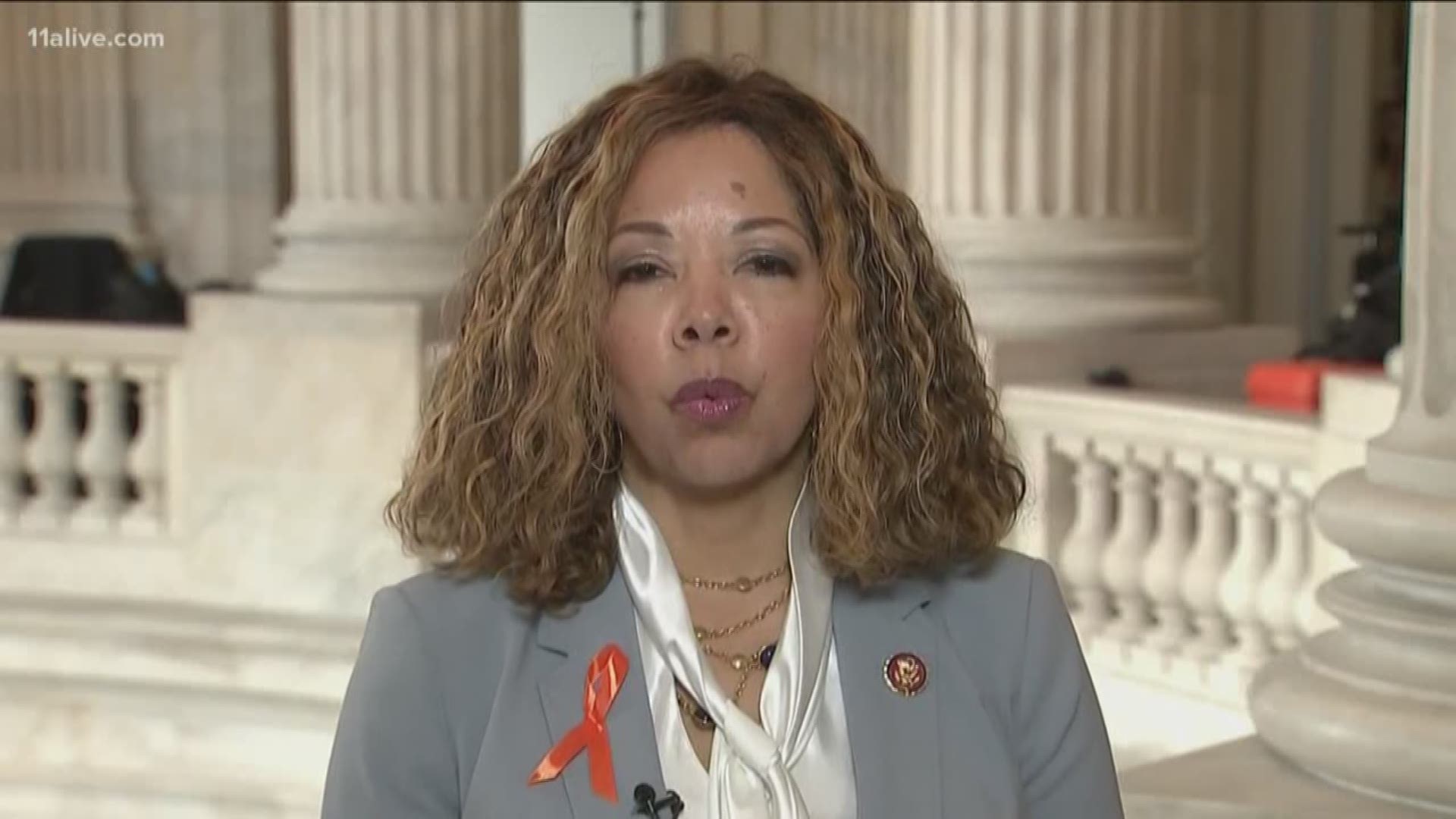 Georgia’s newest member of Congress, Lucy McBath, says she's optimistic Congress will enact a law requiring more background checks for gun buyers.