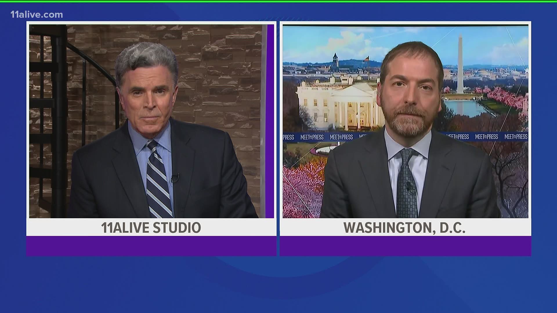 11Alive's Jeff Hullinger spoke with NBC's Chuck Todd about the situation.