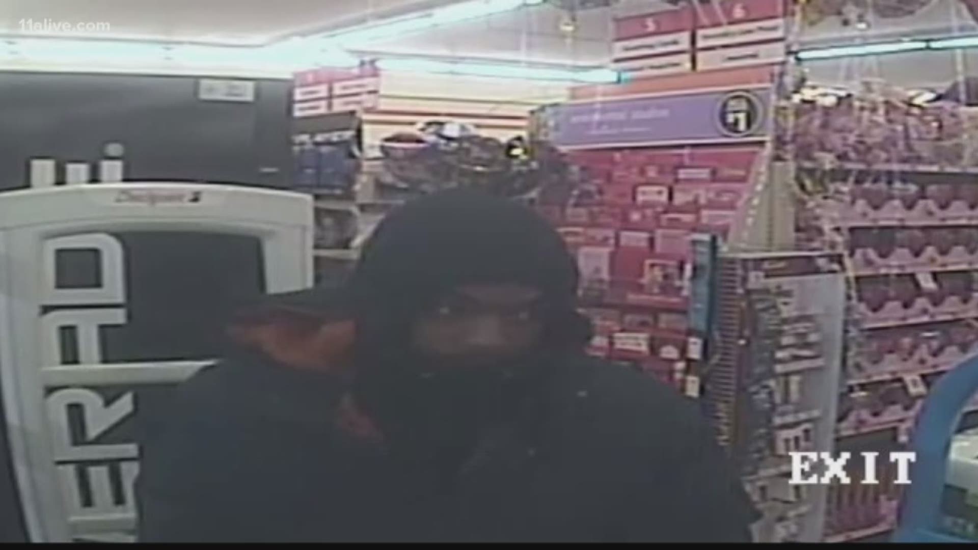 The FBI is now after an armed robber who they said has hit at least seven Family Dollar stores in the metro Atlanta area over the past month.