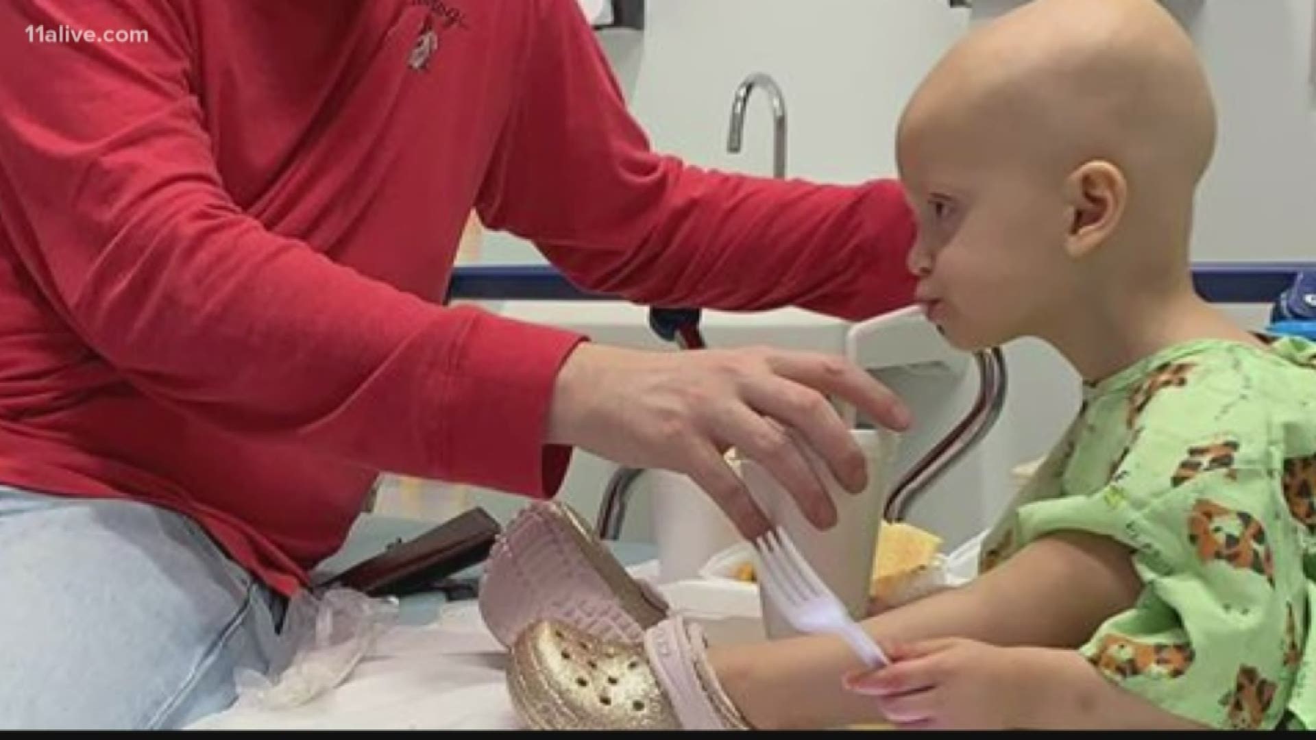 The family of a 1-year-old cancer patient, who had precious items stolen from their car while in Atlanta for treatment, has gotten some of their things back.