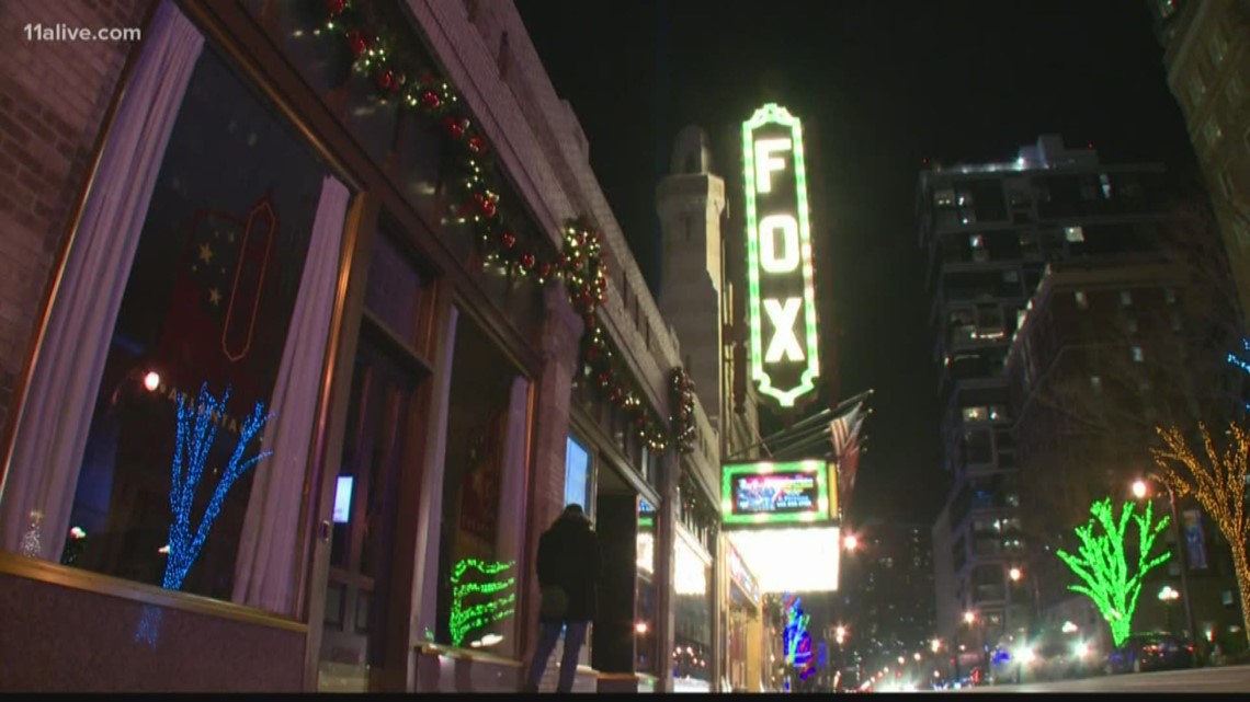 The Nutcracker leaving the Fox Theatre in Atlanta
