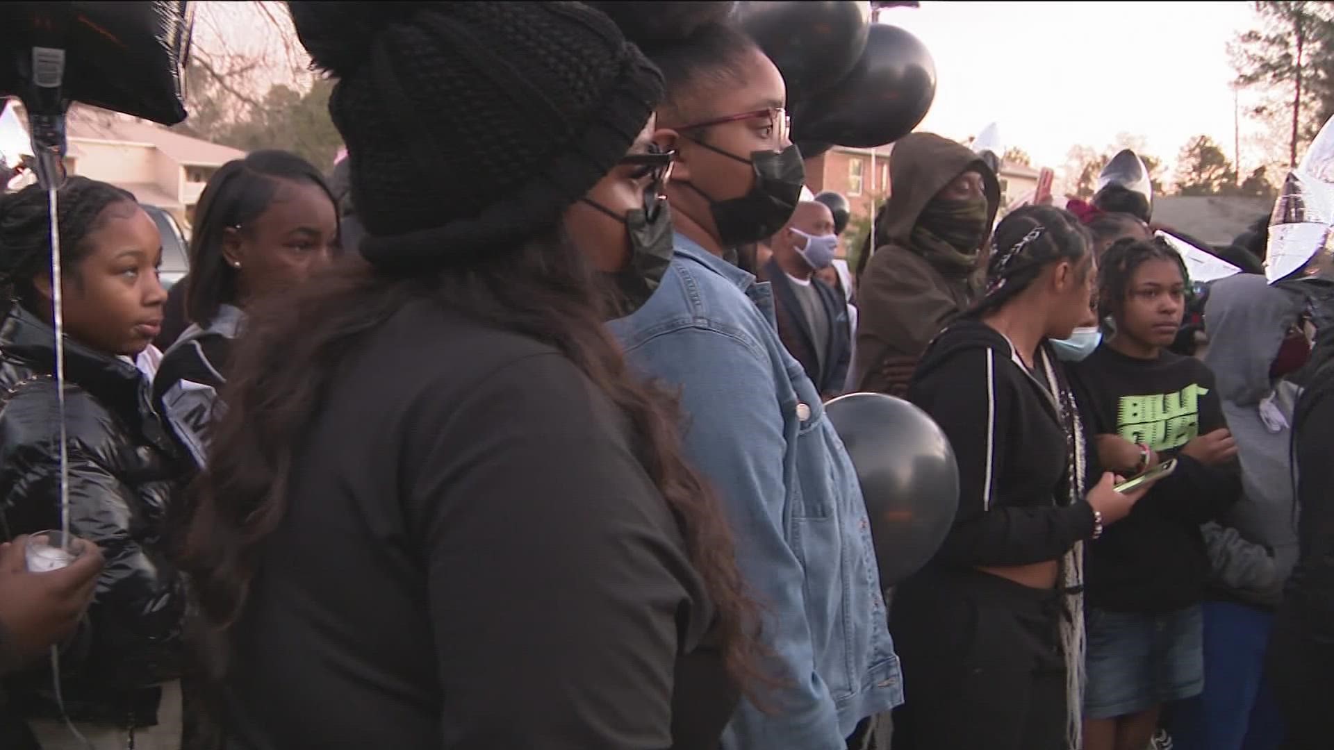 Family, friends gather to honor life of teen killed by driver