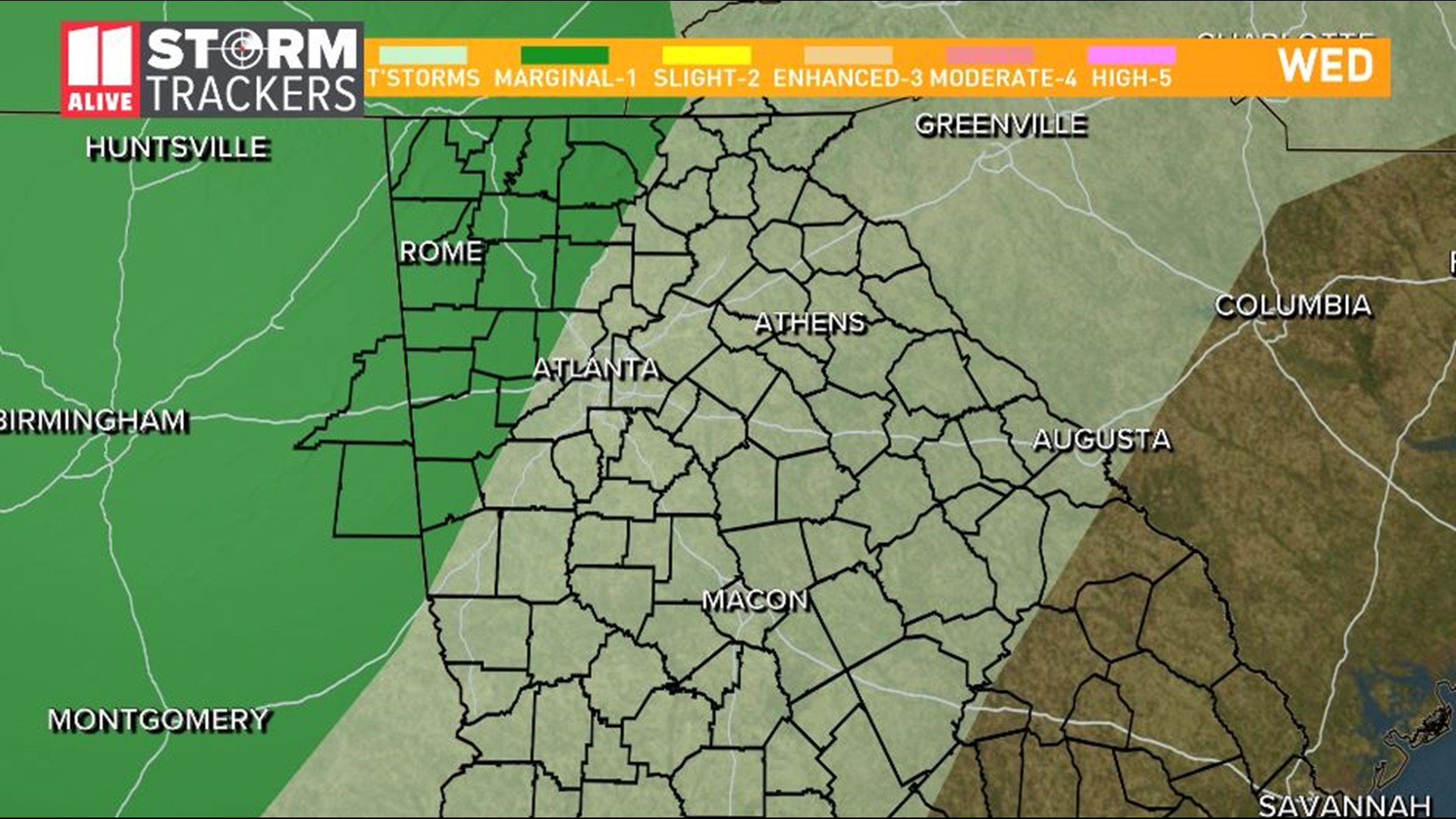 North west weather timeline for possible storms Nov. 25