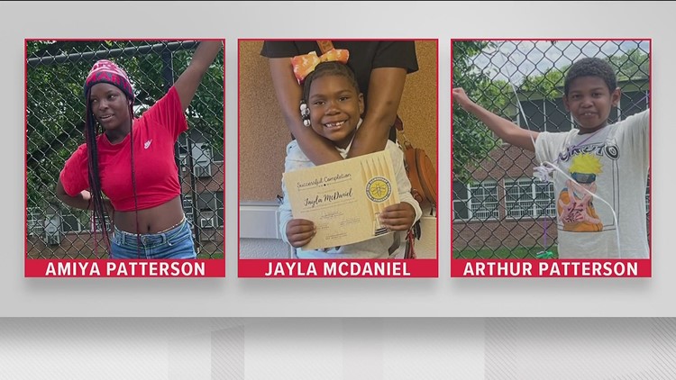 Three kids missing from northwest Atlanta