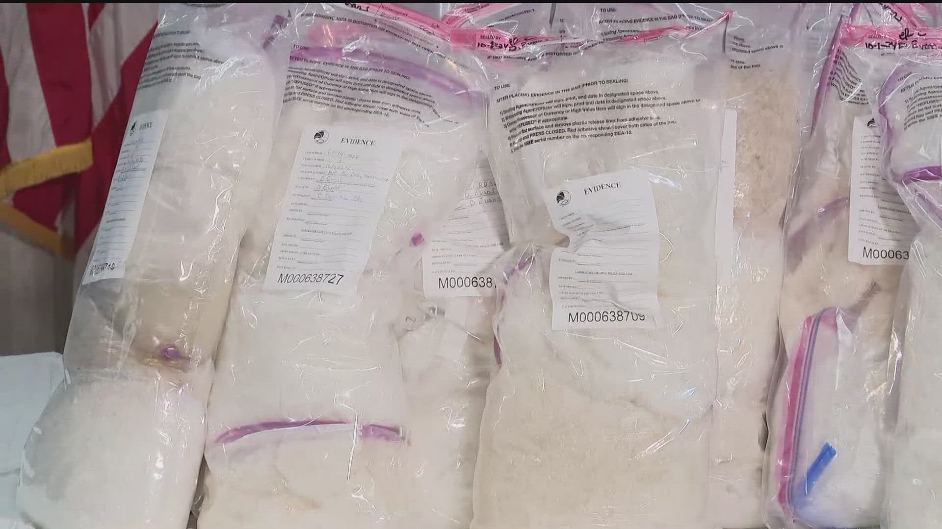 A traffic stop led to the discovery of a large meth lab in a Cobb County residential neighborhood this week, according to the federal Drug Enforcement Administration