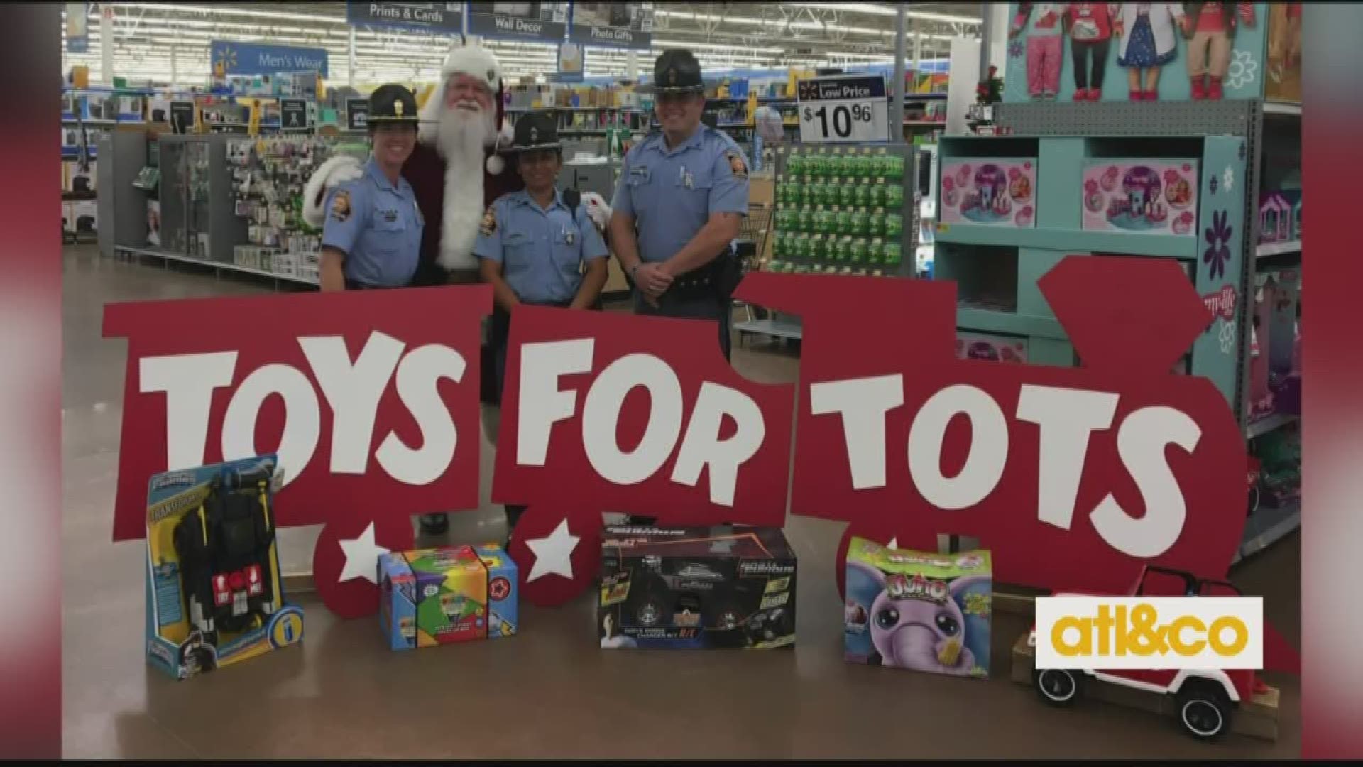 Georgia State Patrol and Toys for Tots