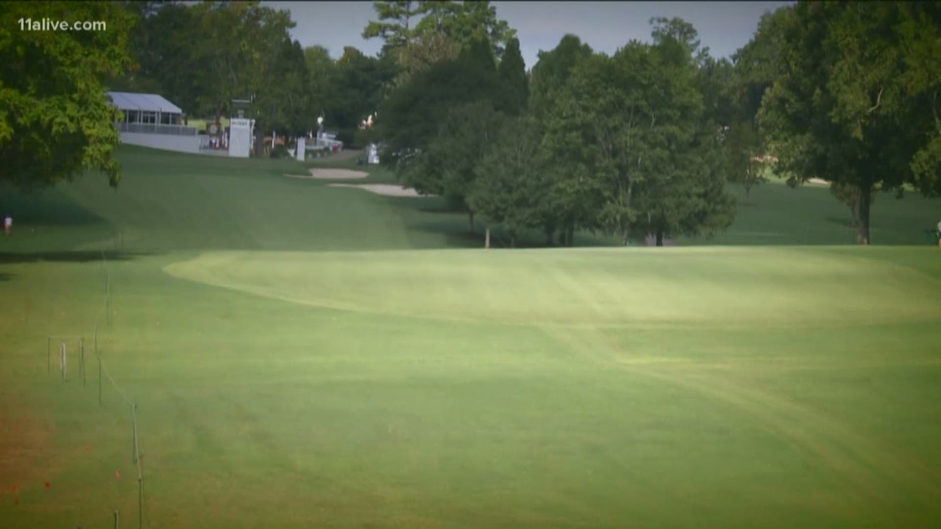 The golf tournament tees off on Thursday in Atlanta.