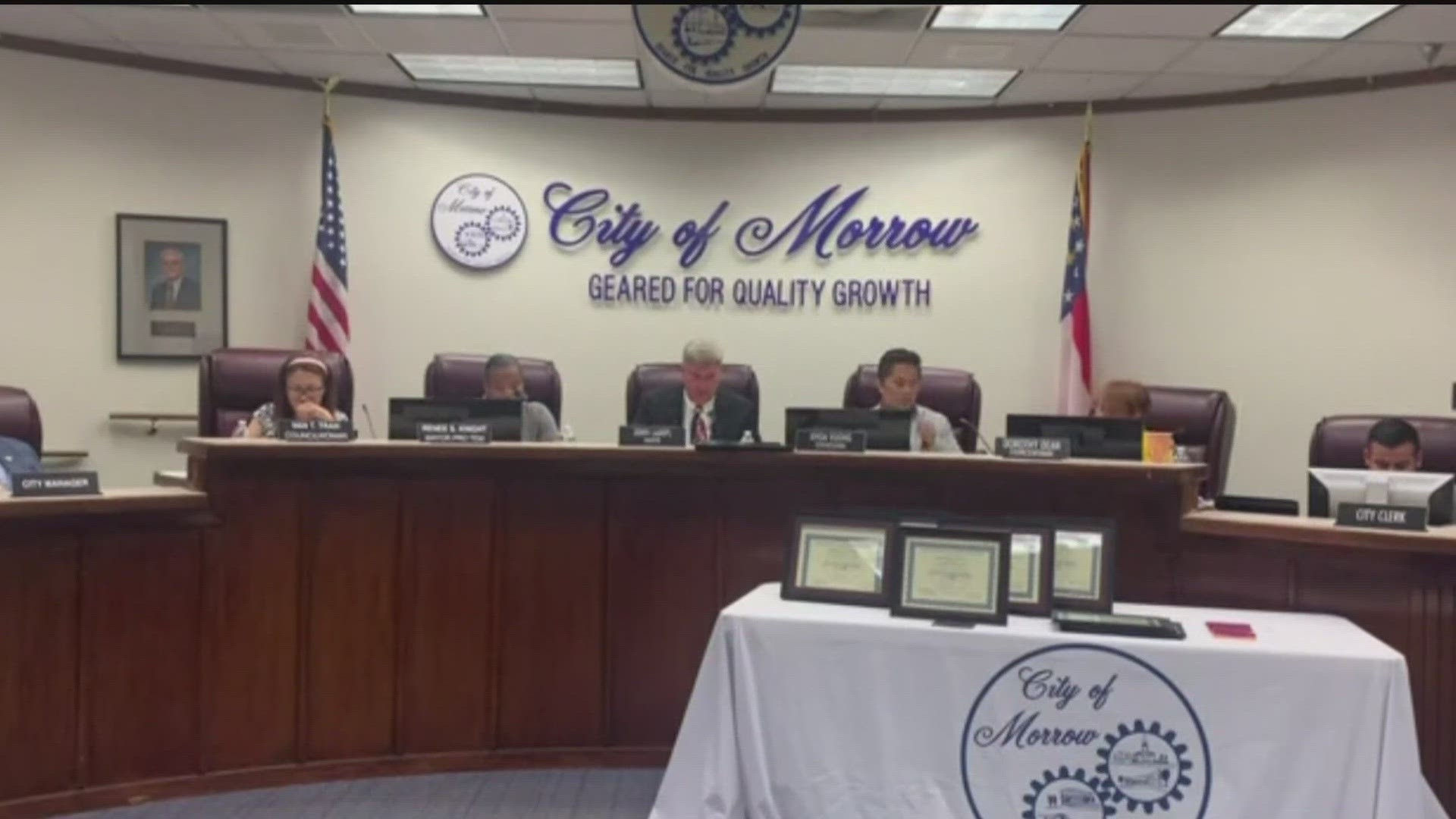 Protesters are expected to show up and speak up at the Morrow City Council meeting Tuesday.