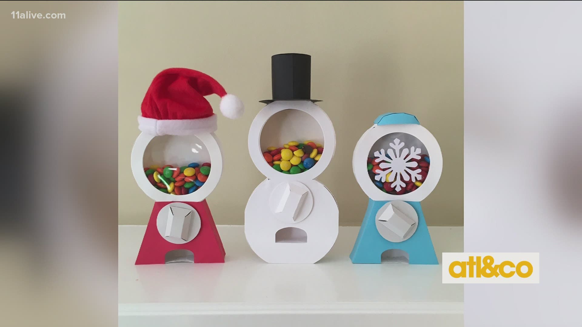 OctoGifts! 15-year-old Sebastian from Alpharetta is the brains behind this unique candy dispenser keepsake you build yourself.