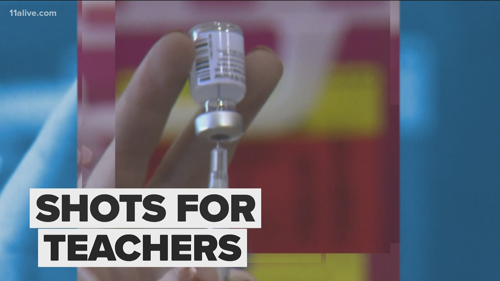If teachers decide to get vaccinated through their school district, they could be waiting weeks, depending on where they teach. Each district has its own timeline.