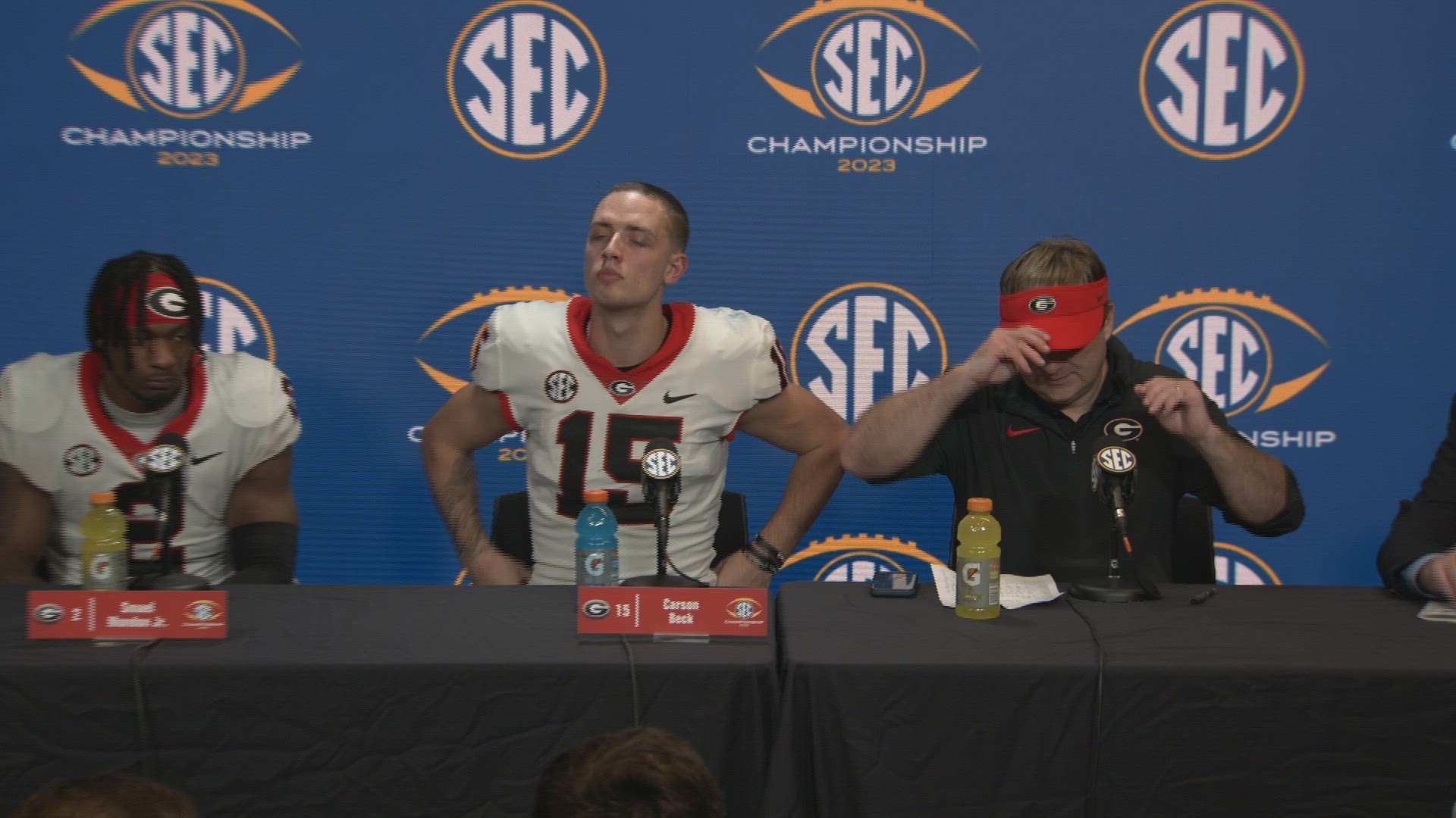 Across the press conference, Coach Smart lobbied for why he believes Georgia was one of the four best teams in college football.
