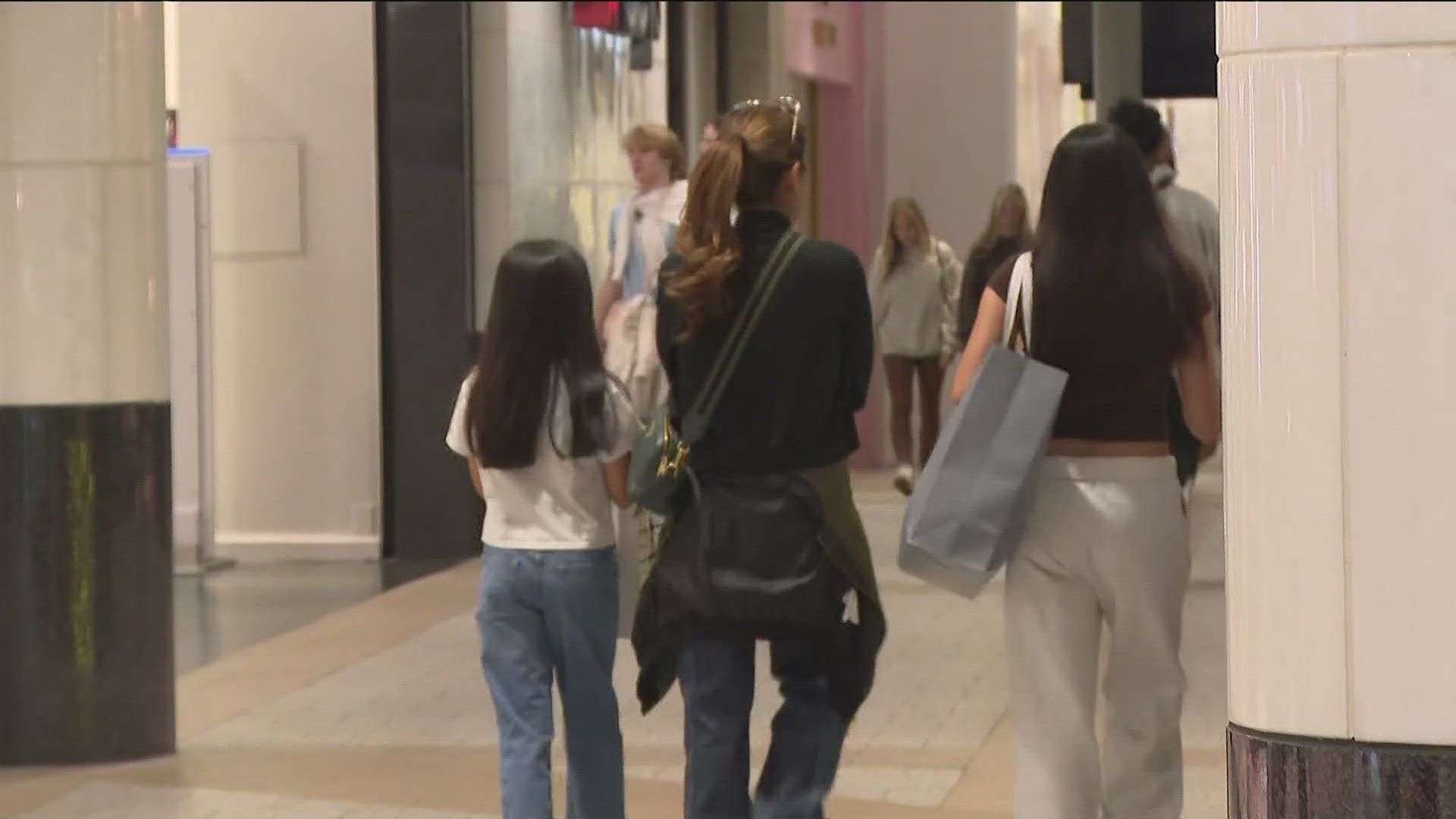 Shoppers are flocking to Lenox Mall in Buckhead, grabbing some Black Friday deals.