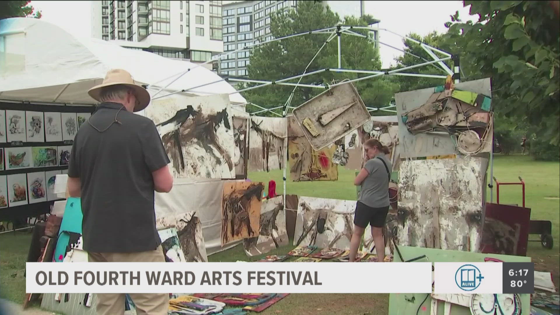 The two-day festival featured over 70 artists and vendors, from handmade jewelry to custom t-shirts and fine art. 
