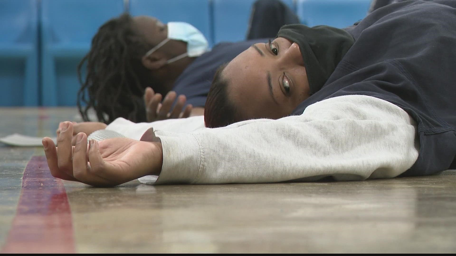 Inmates and detention officers said yoga classes in Fulton County Jail South Annex have made a big difference.