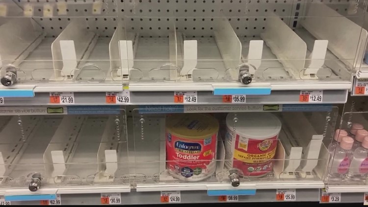 How to get baby formula in nationwide shortage