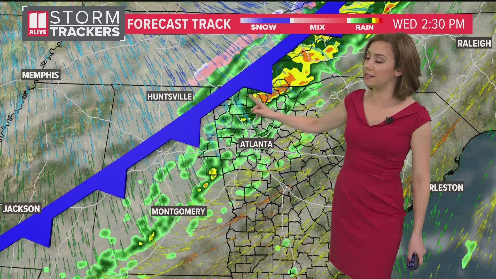 Rain chances increase Tuesday and Wednesday