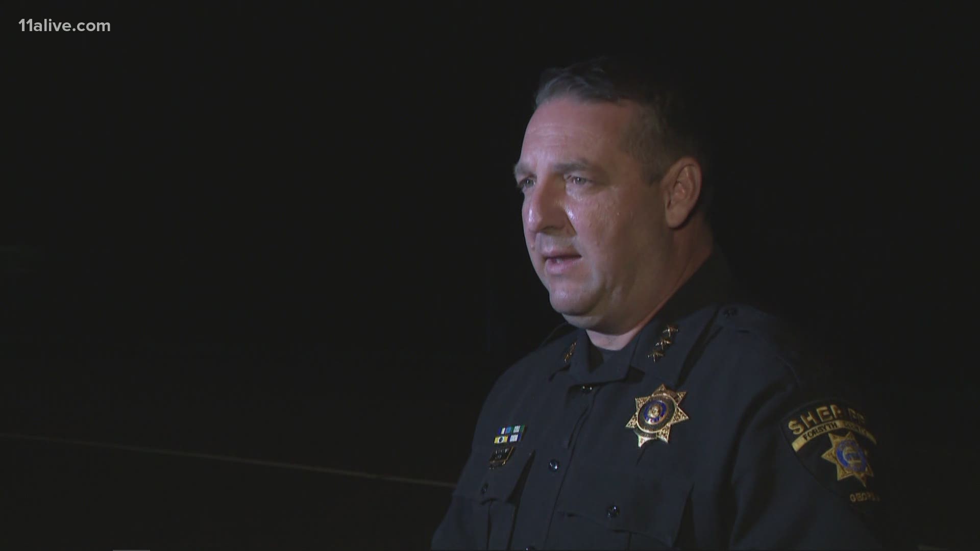 Sheriff Ron Freeman details what led up to a deadly shooting that left a suspect dead on Thursday evening.