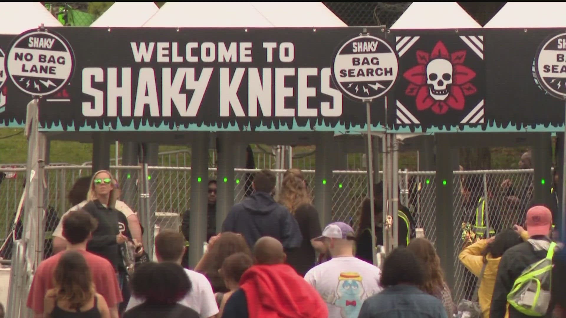 Shaky Knees music festival is officially underway. The festival is expected to draw thousands of people to Central Park. Here's what to know.